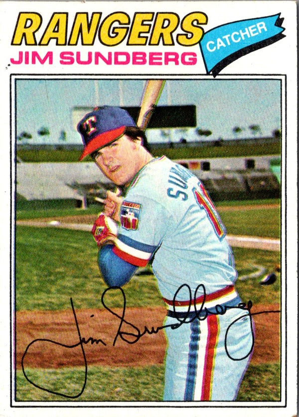 1977 Topps Jim Sundberg #351