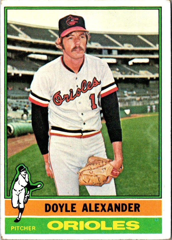 1976 Topps Doyle Alexander #638