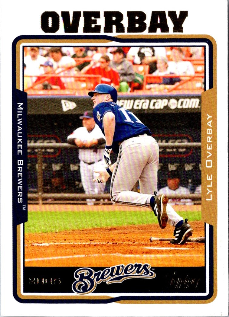 2005 Topps Lyle Overbay