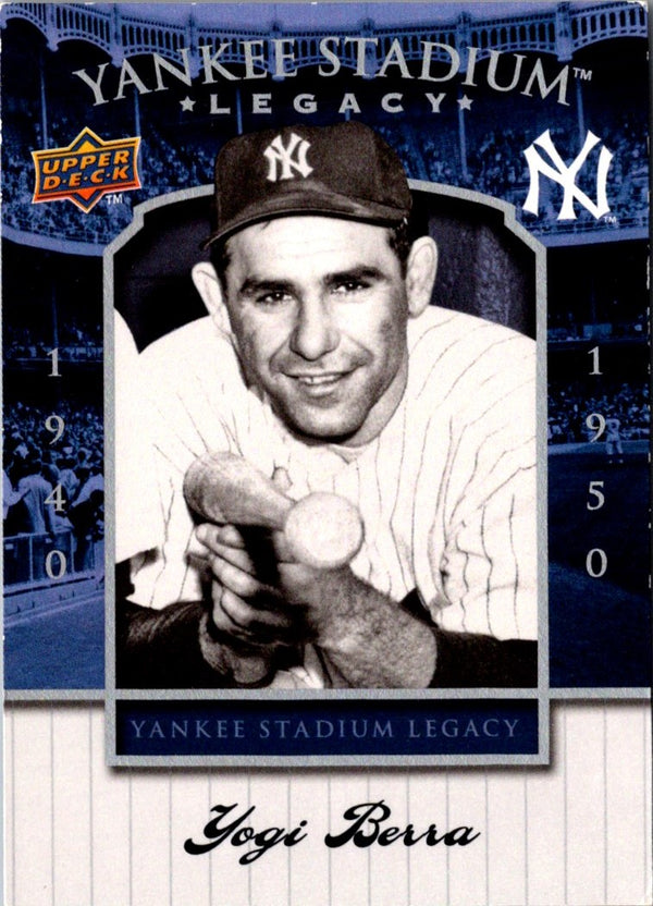 2008 Upper Deck Yankee Stadium Box Set Yogi Berra #24