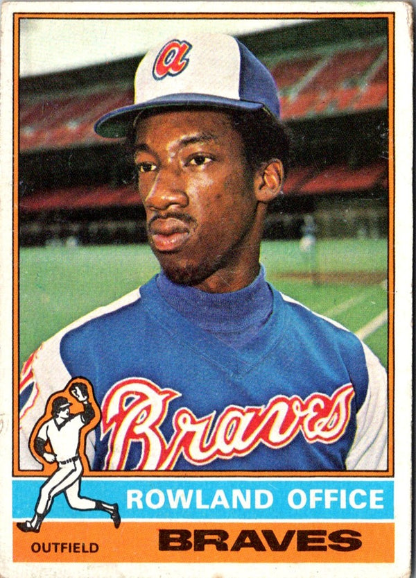 1976 Topps Rowland Office #256