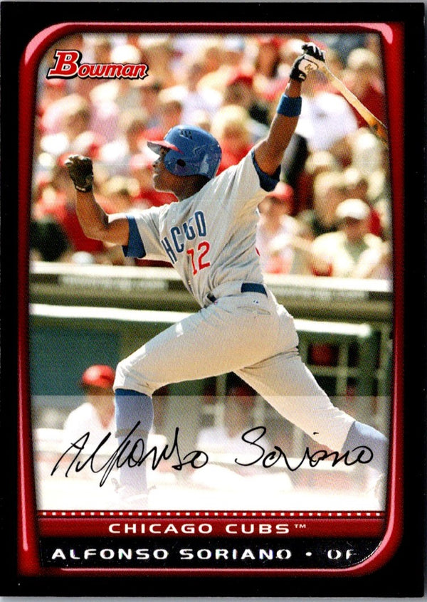 2008 Bowman Alfonso Soriano #75