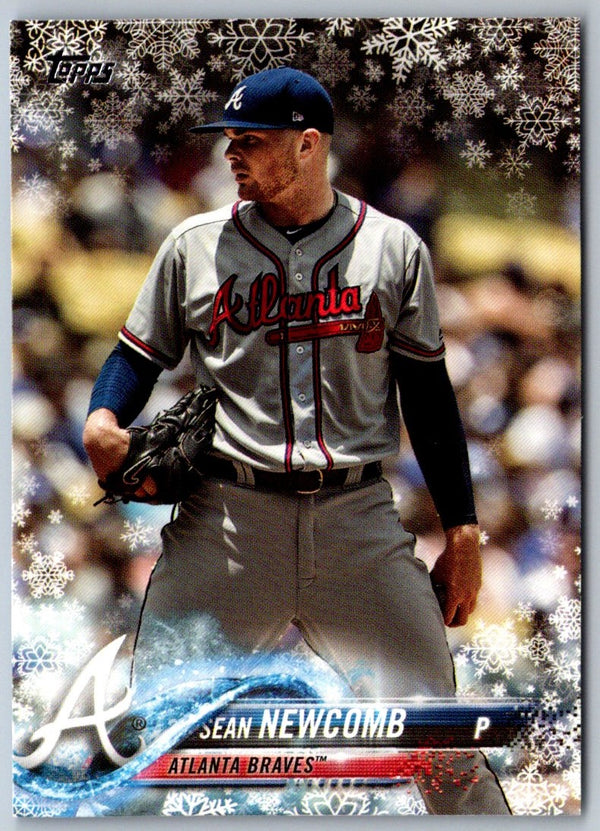 2018 Topps Holiday Sean Newcomb #HMW152