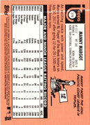 2018 Topps Heritage Manny Margot