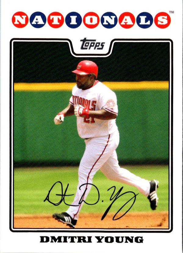 2008 Topps Dmitri Young #252