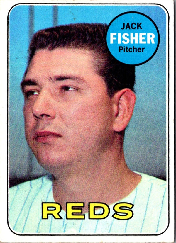 1969 Topps Jack Fisher #318 EX