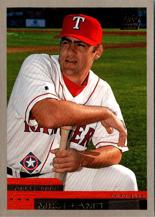 2000 Topps Chrome Traded & Rookies Mike Lamb #T80