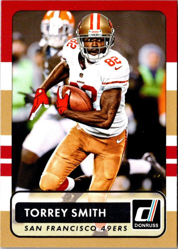 2015 Donruss #65 Torrey Smith San Francisco 49ers ~A1L