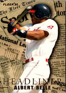 1995 Fleer Update Headliners Albert Belle