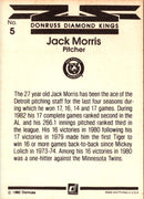 1983 Donruss Jack Morris