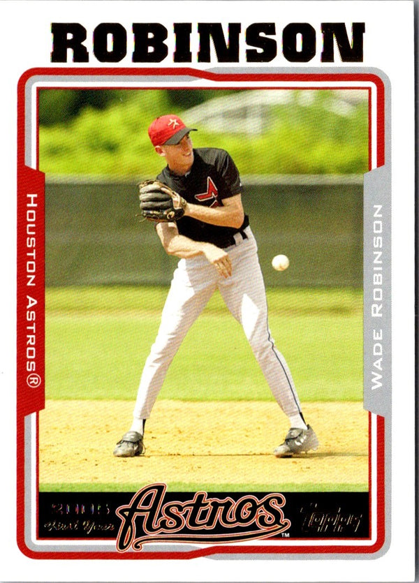 2005 Topps Wade Robinson #321 Rookie
