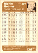 1983 Fleer Richie Hebner