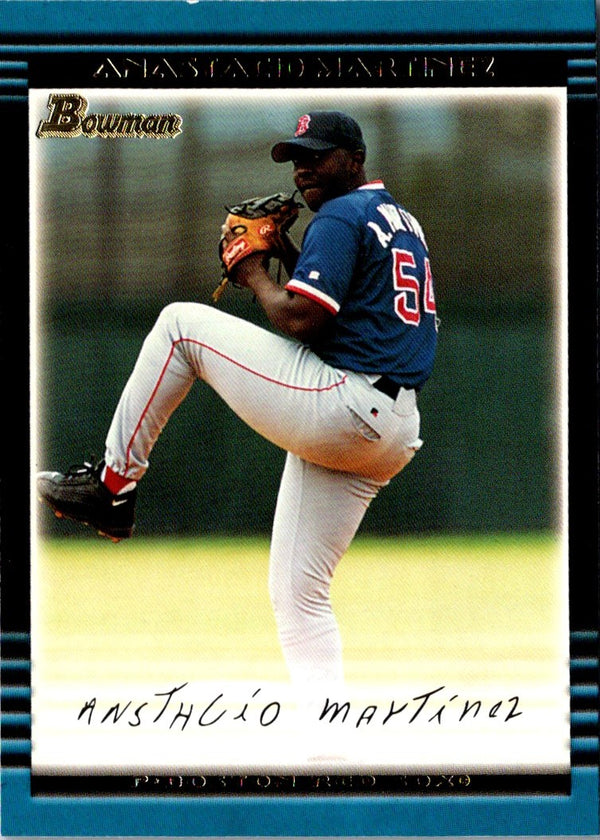 2002 Bowman Anastacio Martinez #229 Rookie