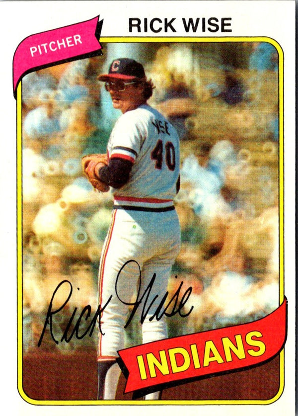 1980 Topps Rick Wise #370 NM-MT