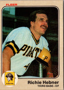 1983 Fleer Richie Hebner