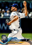 2018 Topps Update Jordan Lyles