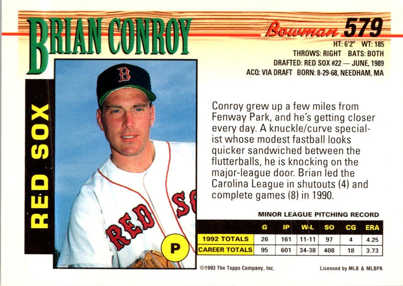 1993 Bowman Brian Conroy