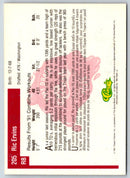 1991 Score Ricky Ervins