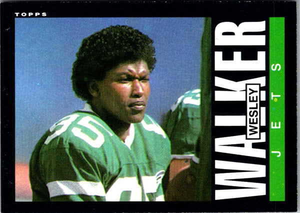 1985 Topps Wesley Walker #350