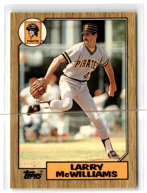 1987 Topps Tiffany Larry McWilliams #564