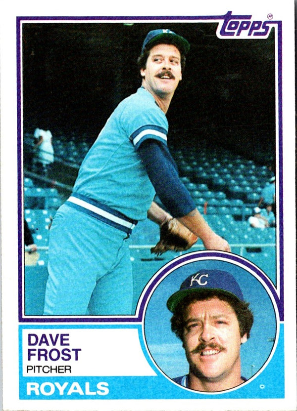1983 Topps Dave Frost #656
