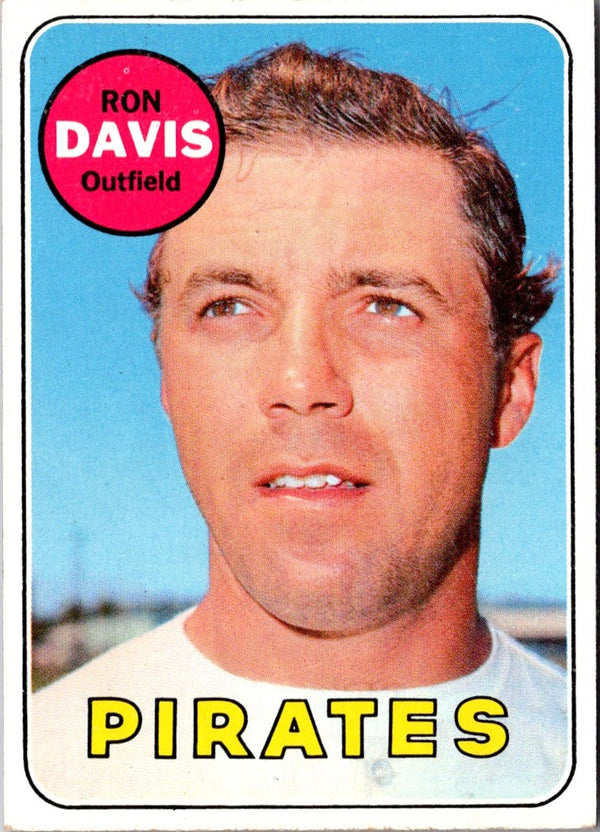 1969 Topps Ron Davis #553 EX