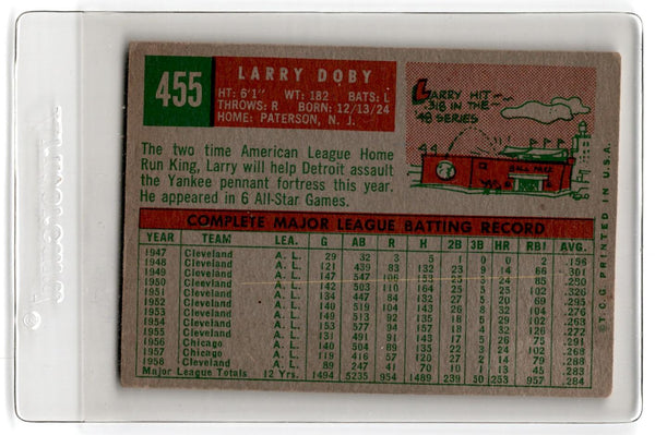 1959 Topps Larry Doby #455
