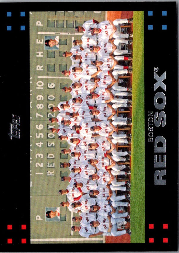 2007 Topps Boston Red Sox #236