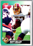 1991 Score Supplemental Matt Millen