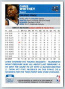 2003 Topps 1st Edition Chris Whitney