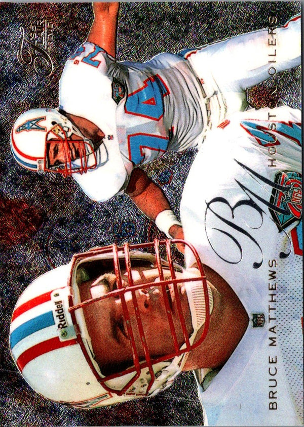 1990 Action Packed Bruce Matthews #95