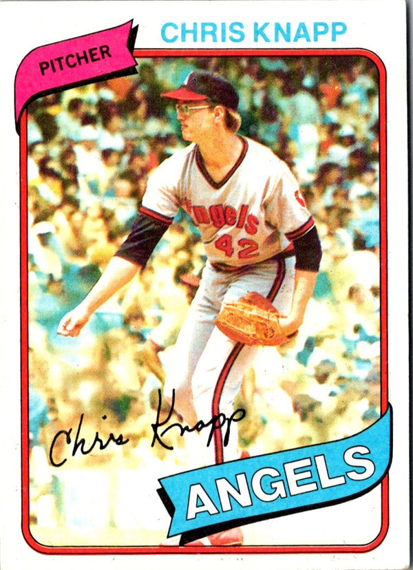 1980 Topps Chris Knapp #658