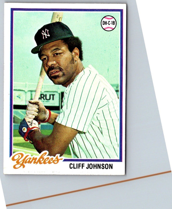 1978 Topps Cliff Johnson #309