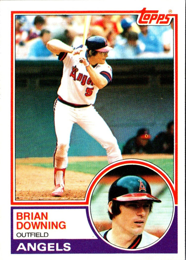 1983 Topps Brian Downing #442 NM-MT