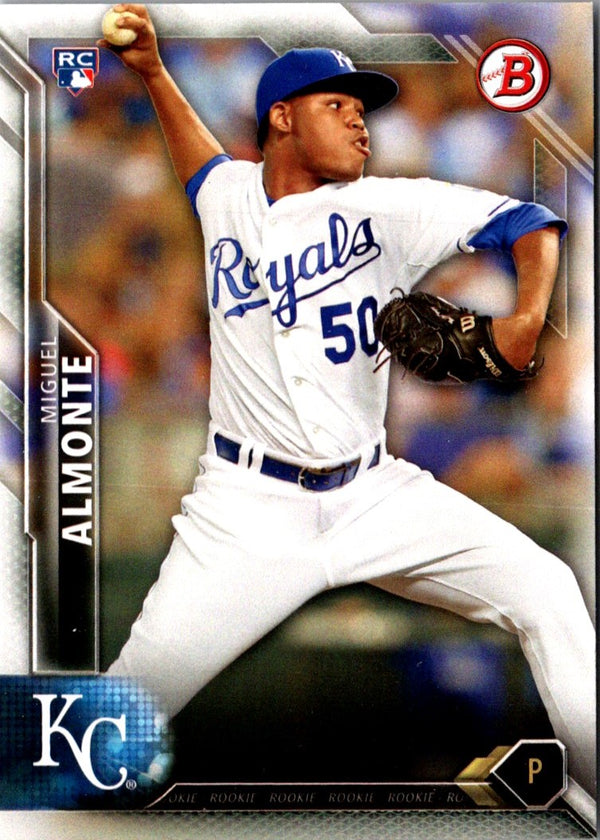 2016 Bowman Miguel Almonte #136 Rookie