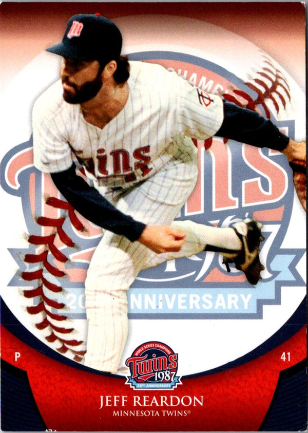 2007 Upper Deck 1987 World Series 20th Anniversary Jeff Reardon #11