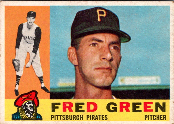 1960 Topps Fred Green #272 Rookie VG-EX