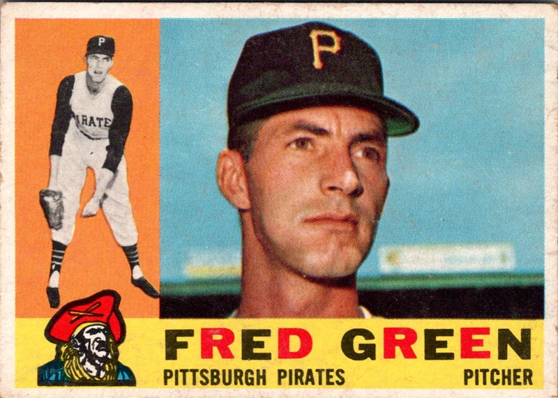 1960 Topps Fred Green