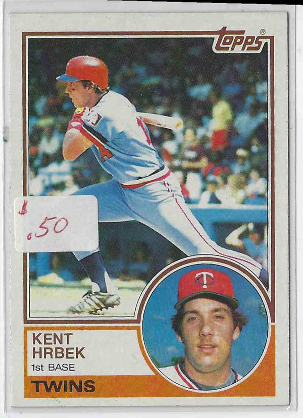 1983 Topps Kent Hrbek #690