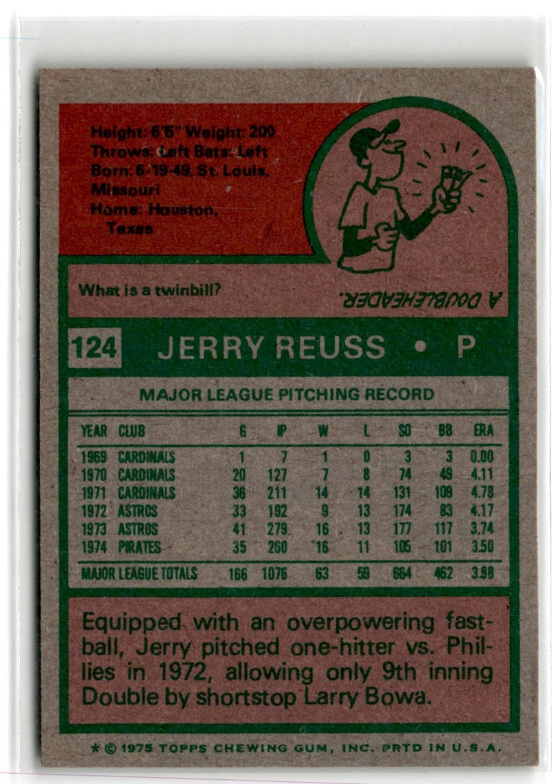 1975 Topps Jerry Reuss