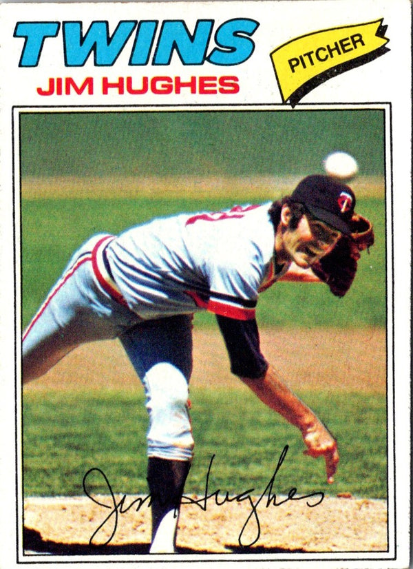 1977 Topps Jim Hughes #304