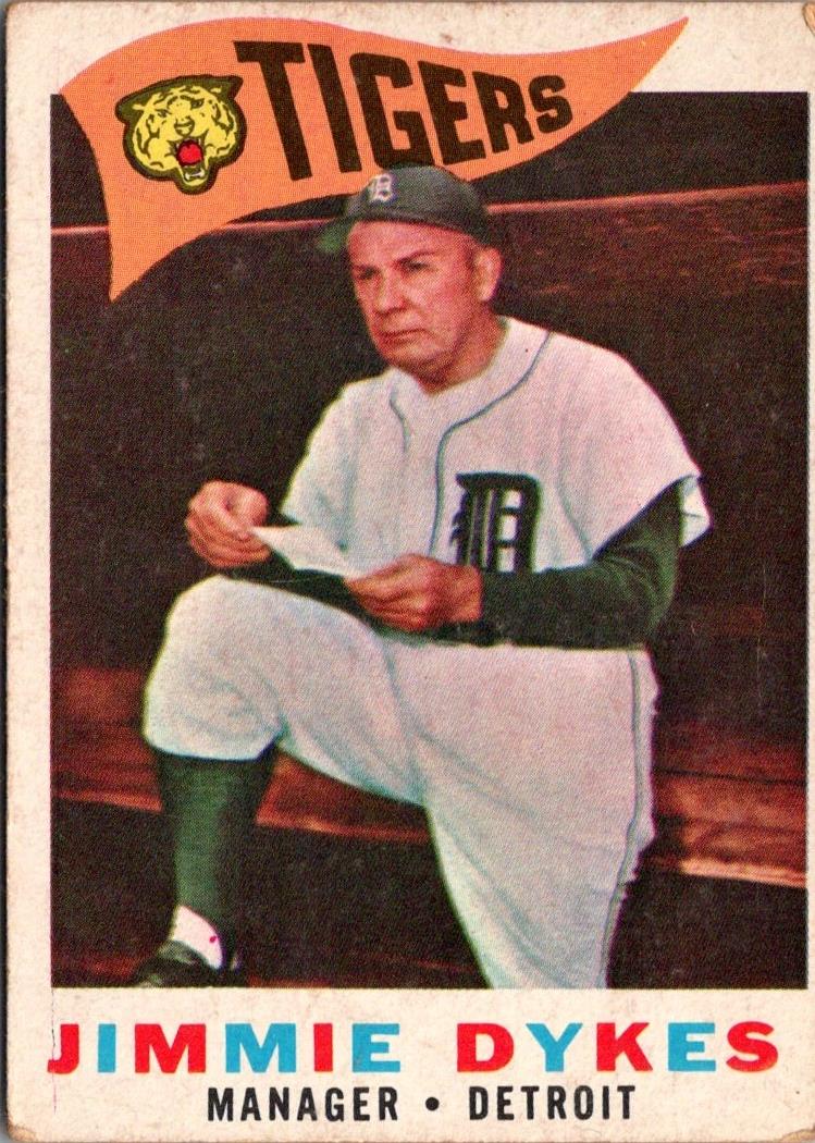 1960 Topps Jimmie Dykes