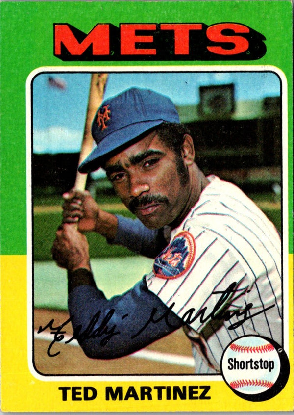 1975 Topps Ted Martinez #637