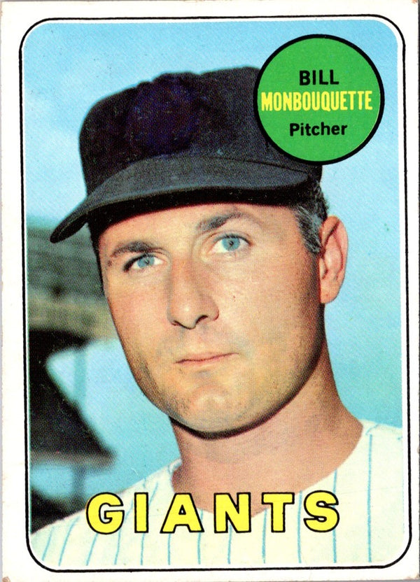 1969 Topps Bill Monbouquette #64 VG-EX