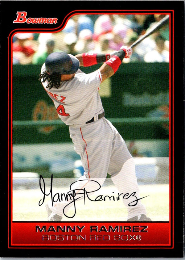 2006 Bowman Manny Ramirez #168