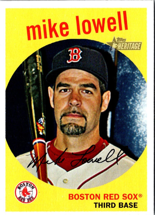 2008 Topps Heritage Mike Lowell #220