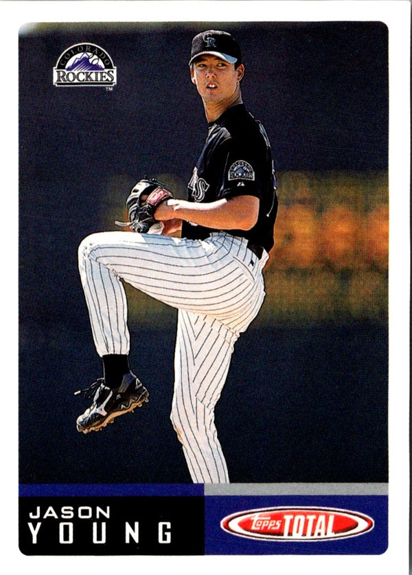2002 Topps Total Jason Young #941 Rookie