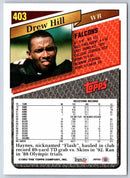 1993 Topps Drew Hill