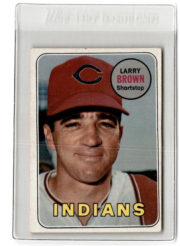 1969 Topps Larry Brown #503 EX