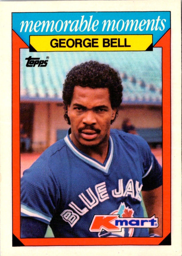 1988 Topps Kmart Memorable Moments George Bell #1